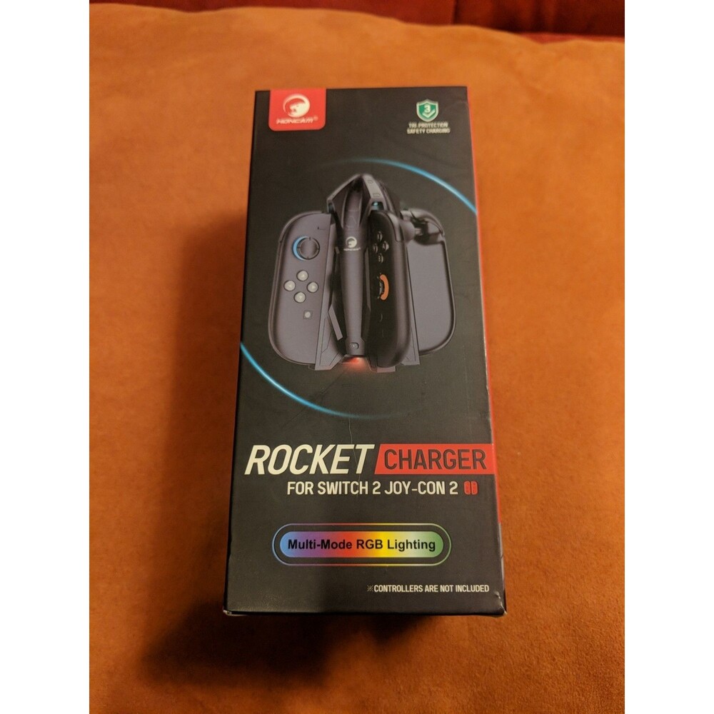 HONCAM Rocket Charger Dock, Nintendo Switch  2, RGB, Four Joy-Con Charging